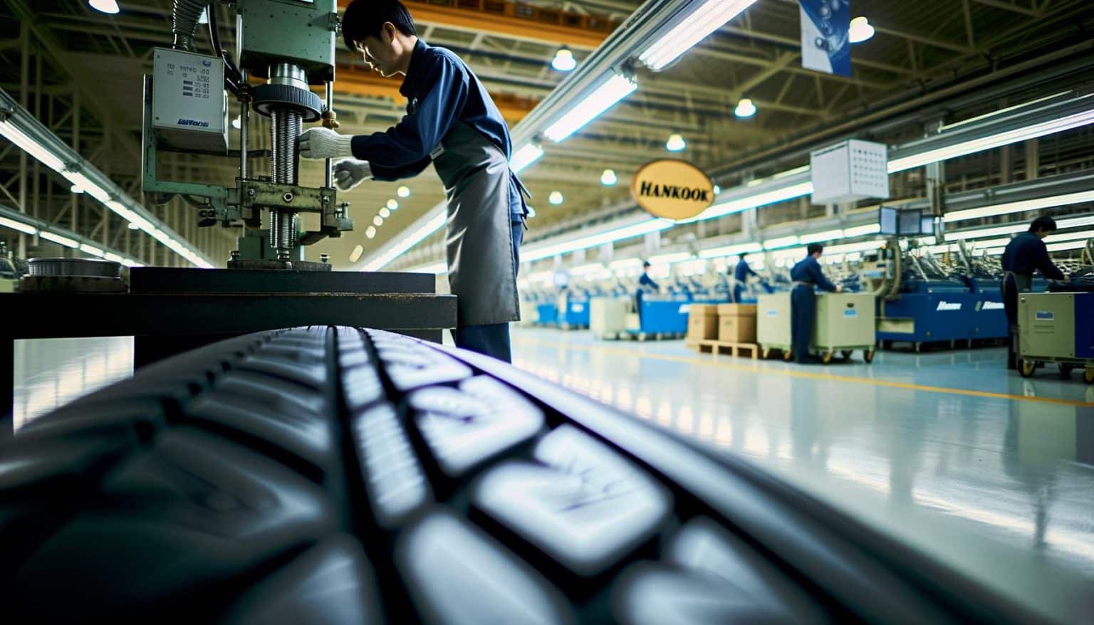 À la découverte des usines de pneus Hankook