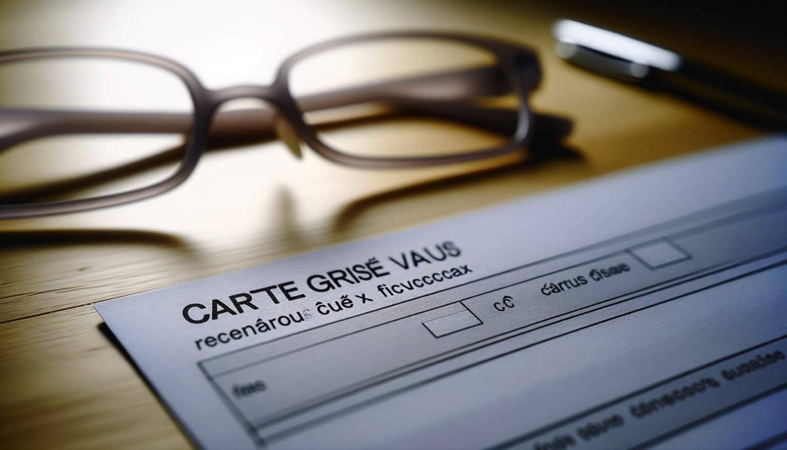 Où trouver les chevaux fiscaux sur une carte grise ?