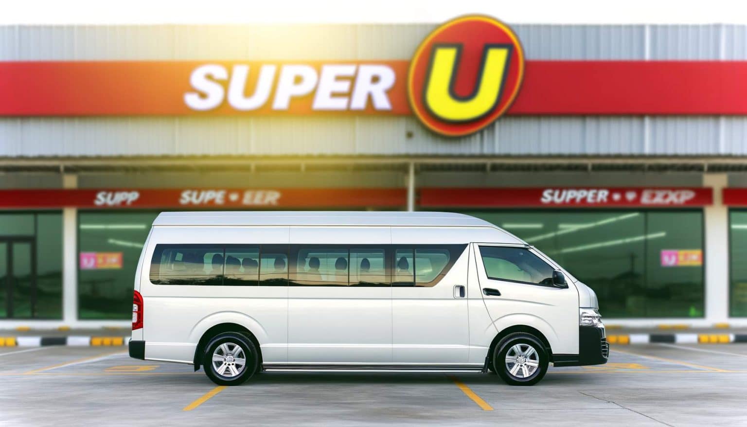 Tarif location minibus 9 places : l'astuce Super U